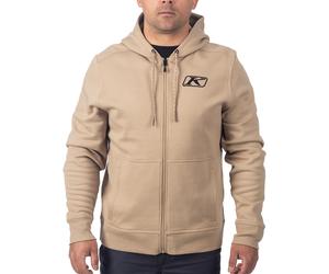 Klim Lost River Zip Hoodie, beige, size S