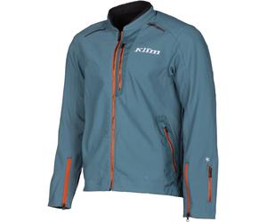 Klim Marrakesh 2023 Motorcycle Textile Jacket, blue-orange, size L for Men