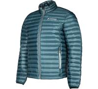 Klim Maverick Down Jacket, green-blue, size M for Men