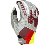Klim Mojave 2023 Motocross Gloves, grey-red, size XL for Men