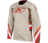 Klim Mojave Long Sleeve Jersey Beige M Men
