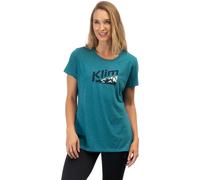 Klim Mountain Peak Tri-Blend Ladies T-Shirt, turquoise, size XL