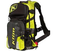 Klim Nac Pak Backpack + 3L Hydration Bladder, black/yellow, One size