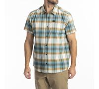 Klim Nero Stretch Shirt, blue-beige, size L for Men