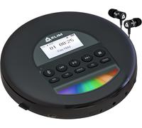 KLIM Nomad - Portable CD Player with Long-Lasting Battery - with Headphones -...
