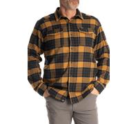 Klim Owen Heavyweight Flannel Shirt Golden Brown/BlackM Golden Brown,Black
