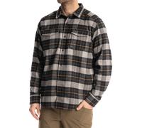 Klim Owen Heavyweight Flannel Shirt Monument/BlackL Monument,Black