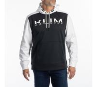Klim Petrol Hoodie, black-white, size XL for Men