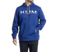 Klim Petrol Pullover MC Hoodie Blue Bellwether/WhiteM Blue Bellwether,White