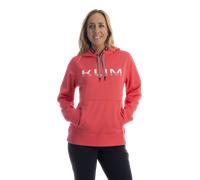 Klim Petrol Women's MC Hoodie White/Rouge RedXXL White,Rouge Red