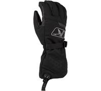 Klim PowerXross Gauntlet Snowmobile Gloves, black, size 3XL for Men