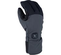 Klim Powerxross HTD Heated Snowmobile Gloves, black/grey, size S