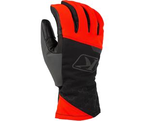 Klim PowerXross Snowmobile Gloves, black-grey-red, size S for Men