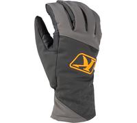 Klim PowerXross Snowmobile Gloves, grey-orange, size S for Men
