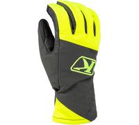 Klim PowerXross Snowmobile Gloves, grey/yellow, size 3XL