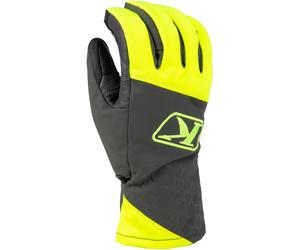 Klim PowerXross Snowmobile Gloves, grey/yellow, size XL