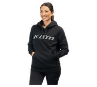 Klim Ladies Hoodie, black-grey, size XL for Women