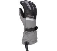 Klim Radiate Gauntlet Ladies Snowmobile Gloves, grey/black, size XS