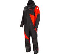 Klim Railslide Camo One Piece Snowmobile Suit, black/red/camouflage, size L