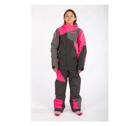 §Klim Railslide Youth Monosuit Asphalt-Knockout Pink§