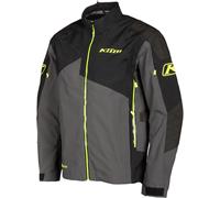 Klim Raptor GTX Motorcycle Textile Jacket, black-grey-yellow, size S for Men