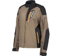 Klim Rebelle, textile jacket women L Brown/Black/Orange