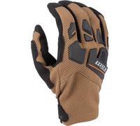 Klim Rebelle Ladies Enduro Motorcycle Textile Gloves, black-brown, size S for Women
