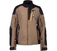 Klim Rebelle, textile jacket women M Brown/Black/Orange