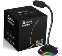 KLIM Rhapsody RGB USB Microphone for Gaming, Streaming and Podcasts | Delivers Clear Audio Free of Background Noise, Compatible with PC, Laptop, Console
