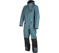 Klim Ripsa 2023 One Piece Snowmobile Suit, black-green-blue, size XL for Men