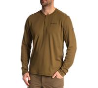Klim Sidewinder Wool Long Sleeve Shirt, brown, size M