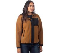 Klim Sira High Pile Ladies Fleece Jacket, brown, size M