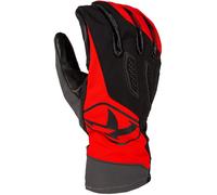 Klim Spool Motocross Gloves, black/grey/red, size XL