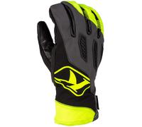 Klim Spool Motocross Gloves, black-grey-yellow, size XL for Men