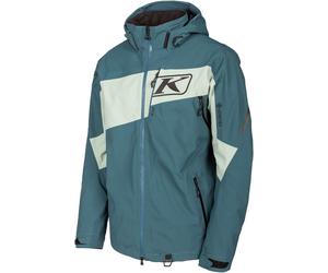 Klim Storm 2022 Snowmobile Jacket, turquoise, size S