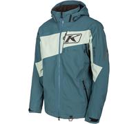 Klim Storm 2022 Snowmobile Jacket, turquoise, size XL for Men
