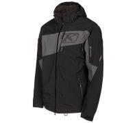 Klim Storm 2022 Snowmobile Jacket, black-grey, size 2XL for Men