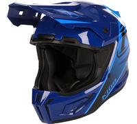 Klim T1 Freeride Descent, motocross helmet XS Dark Blue/Blue
