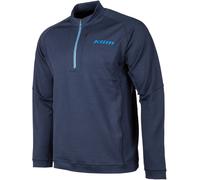 Klim Teton Merino 1/4 Zip Functional Shirt, dark blue, size XL