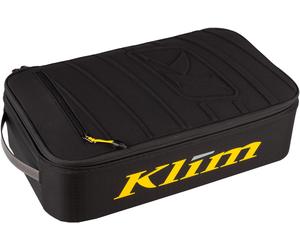 Klim Universal Goggle Case, black-yellow for Men