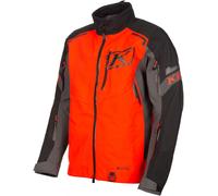 Klim Valdez 2022 Snowmobile Jacket, black-grey-red, size M for Men