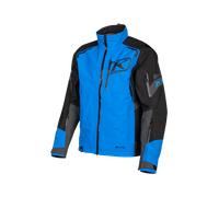 Klim Valdez 2022 Snowmobile Jacket, black-blue, size XL for Men