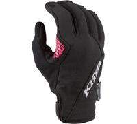 Klim Versa Ladies Motorcycle Gloves, black-pink, size M for Women