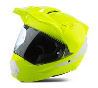 Klim X1 Alpha Adventure Helmet White/Hi-VisL White,Hi-Vis