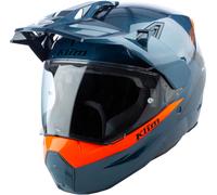Klim X1 Alpha Concept, adventure helmet M Petrol/Orange