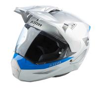 Klim X1 Alpha Carbon Enduro Helm, grey/blue, size M (57/58)
