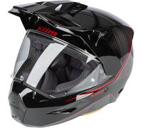 Klim X1 Alpha Graphic Carbon Enduro Helmet, black/red, size XXXL (65/66)