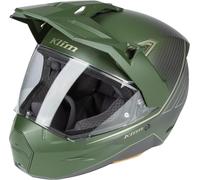 Klim X1 Alpha Graphic Carbon Enduro Helmet, Military Green Matt, size L (59/60)