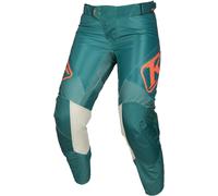 Klim XC Lite 2023 Ladies Motocross Pants, green/orange, size 12/30