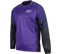 Klim XC Lite Purist Motocross Jersey, black/purple, size XXL